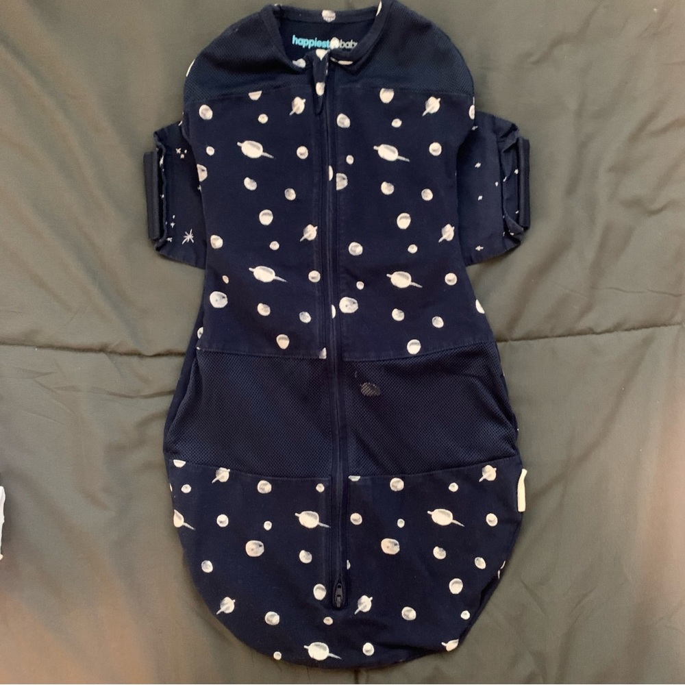 Snoo Sack Swaddle Midnight Planets, Size Medium